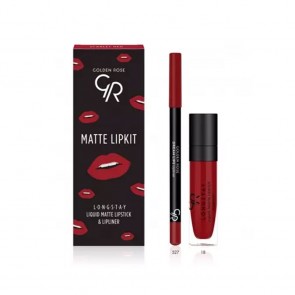 Golden Rose Matte Lip Kit
