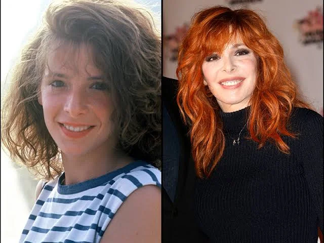Mylène Farmer au naturel sans maquillage