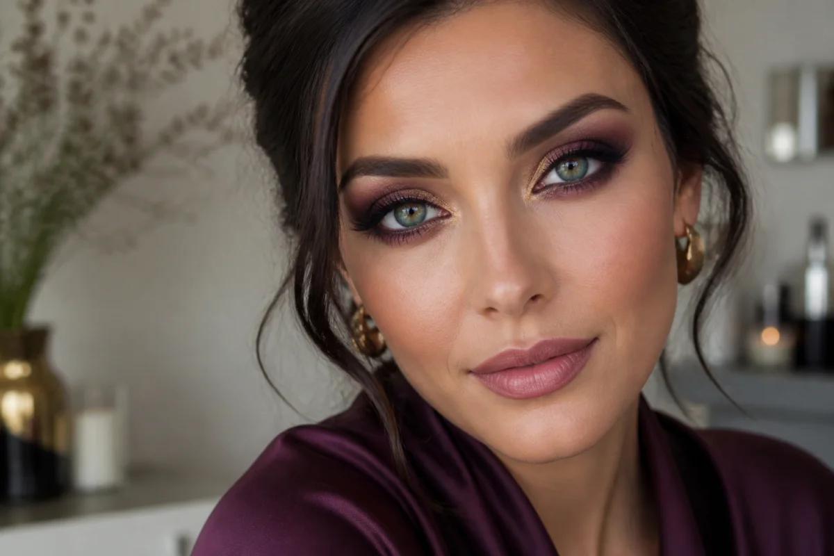 comment maquiller des yeux verts
