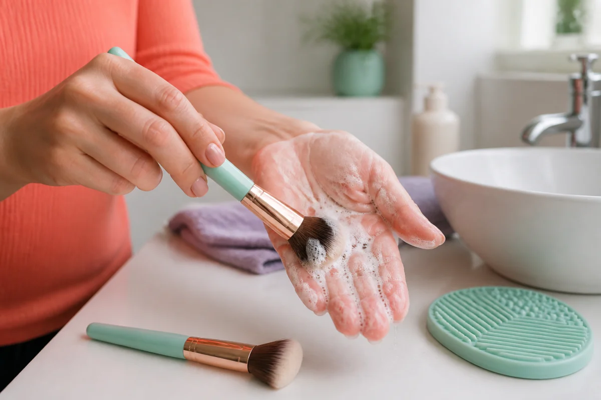 Avec quoi nettoyer ses pinceaux de maquillage facilement