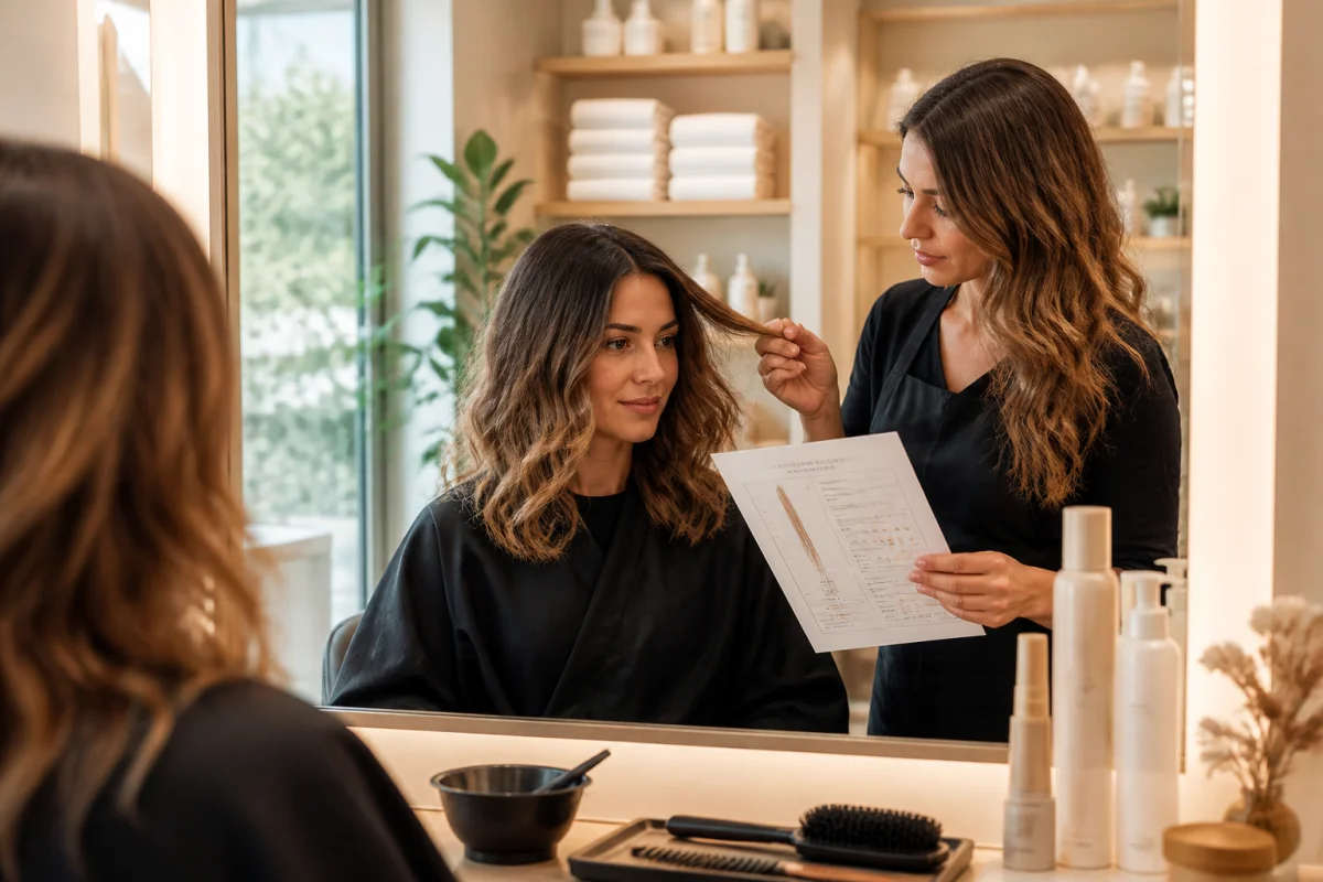 Soins capillaires pour cheveux abîmés avec méthode