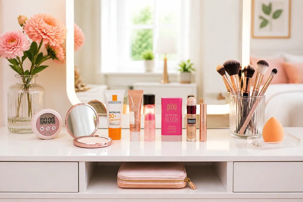 Réussir sa routine maquillage rapide du matin